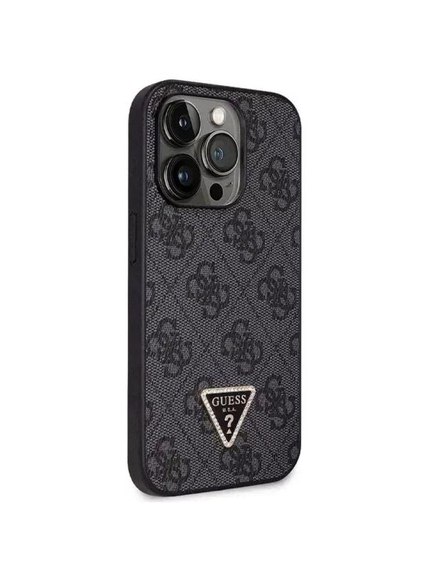 GUESS futerał do IPHONE 14 Pro Max GUHCP14XP4TDSCPK (Metal Logo Starss Crossbody) czarny