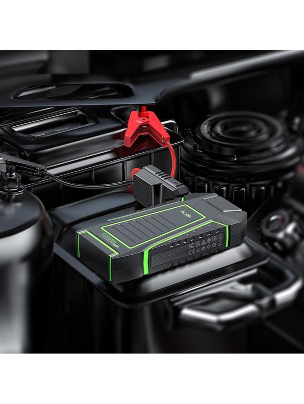 Powerbank Hoco 10000 mAh 3A z funkcją rozruchu samochodu QS1 czarny