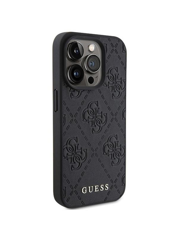 GUESS futerał do IPHONE 15 Pro GUHCP15LP4EPMK (Quilted 4G Classic) czarny