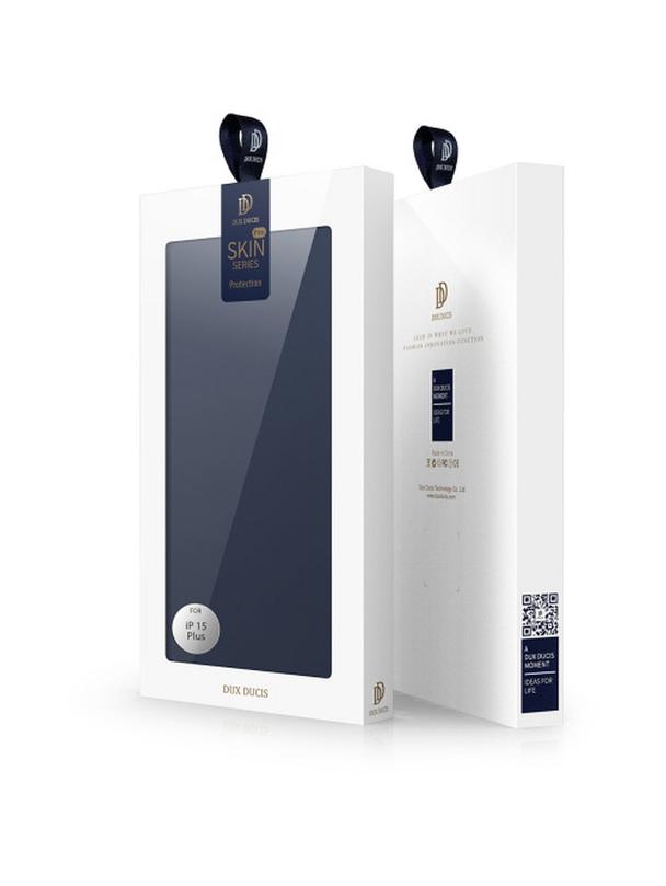 DUX DUCIS kabura SKIN PRO do IPHONE 15 Plus niebieska