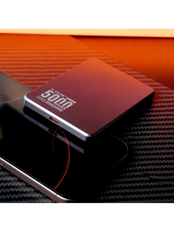 X-ONE Razor Magcharge Ultraslim (7,6mm) power bank kompatybilny z MagSafe 5000mAh