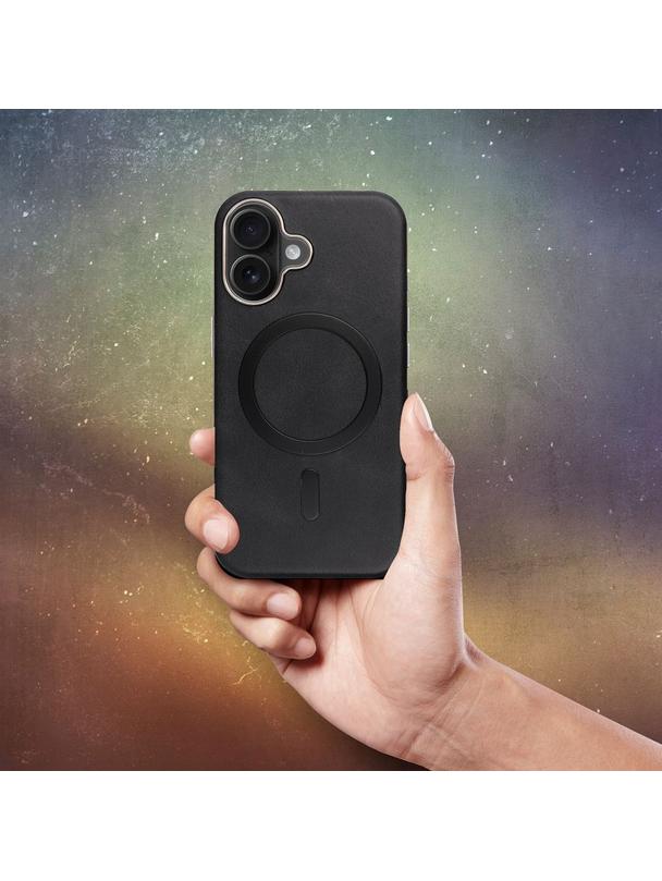 Futerał GENTLEMAN MAG COVER kompatybilny z MagSafe do IPHONE 16 PRO MAX czarny