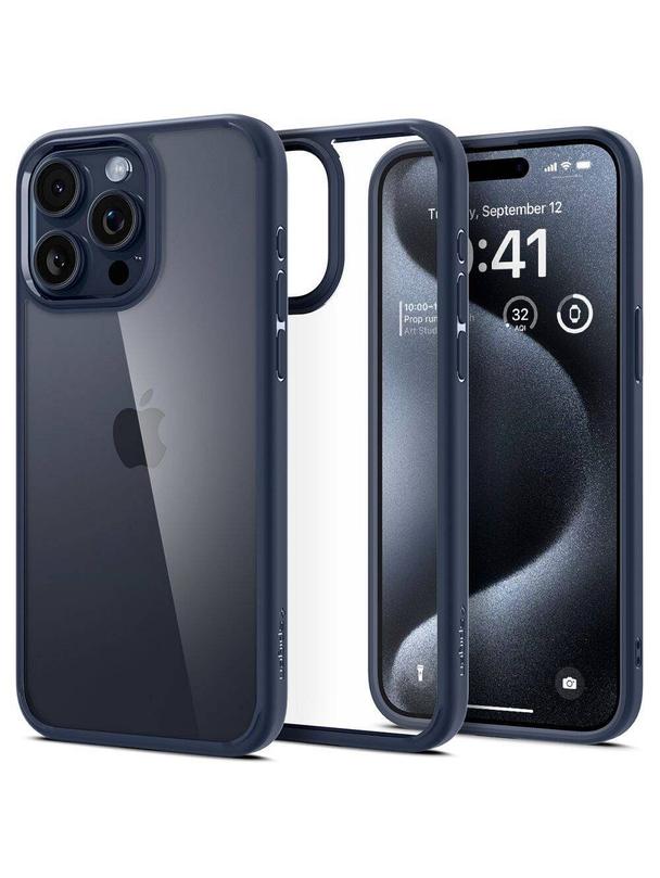 SPIGEN futerał ULTRA HYBRID do IPHONE 16 Pro Max navy blue