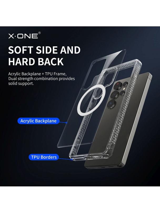 Futerał X-ONE Dropguard Magnetic Case Pro (kompatybilny z MagSafe) - do Samsung Galaxy S25