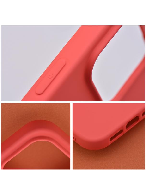Futerał SILICONE do IPHONE 13 brzoskwiniowy