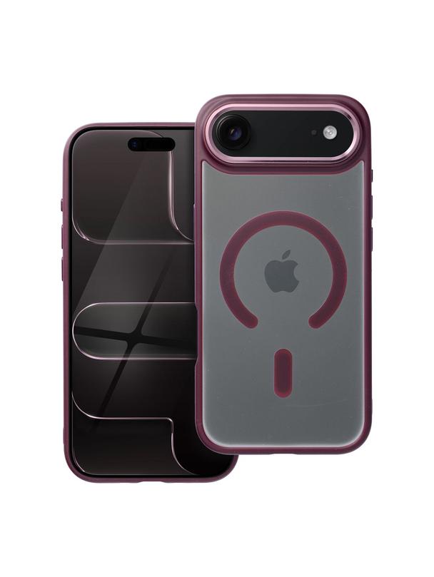 Futerał MATTE MAG COVER kompatybilny z MagSafe do IPHONE 17 Air czerwony