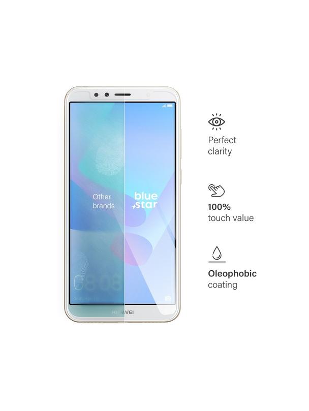 Szkło hartowane do Huawei Y6 2018 Blue Star