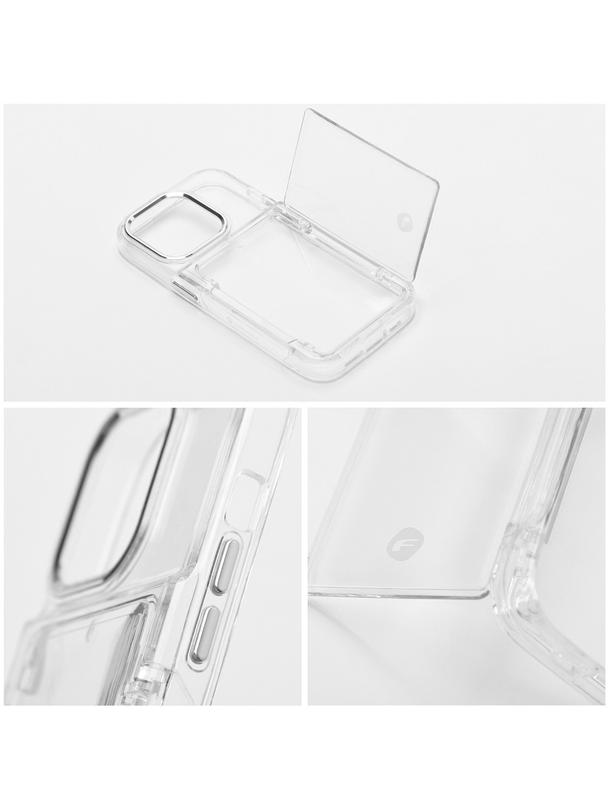 Etui na Samsung S24 PLUS Forcell F-Protect Crystal Pocket transparentne
