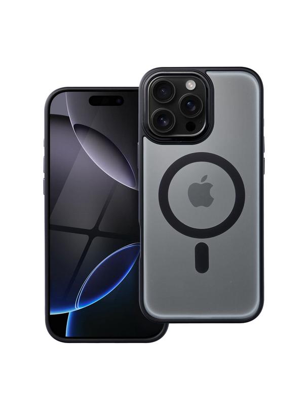 Futerał MATTE MAG COVER kompatybilny z MagSafe do IPHONE 16 Pro Max czarny