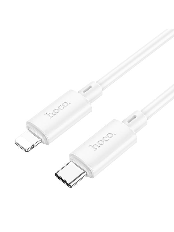 Kabel USB C do Lightning Hoco PD 2,4A 20W 1 m X88 biały