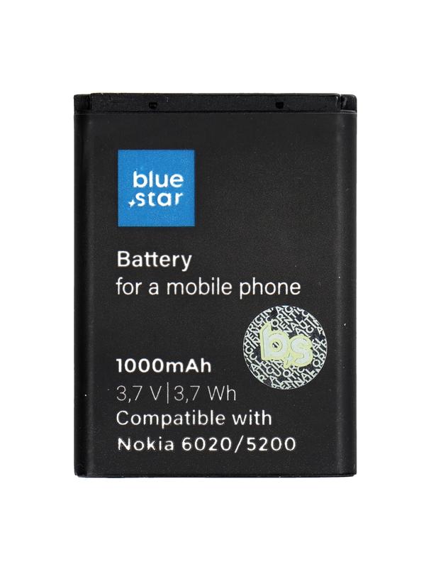 Bateria do Nokia 6020 / 5200 / 5300 / 3220 / 5140 1000 mAh Blue Star Premium