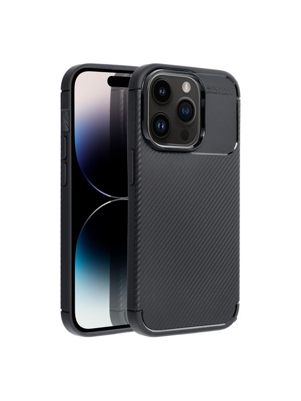 Futerał CARBON PREMIUM do IPHONE 16 Plus czarny