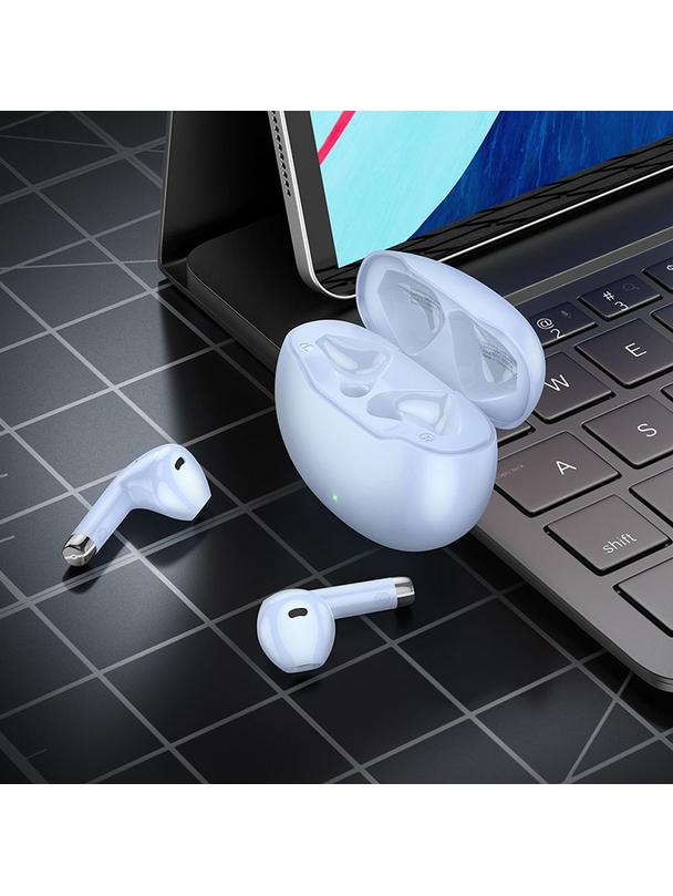 Słuchawki bezprzewodowe douszne Hoco TWS EW61 niebieskie