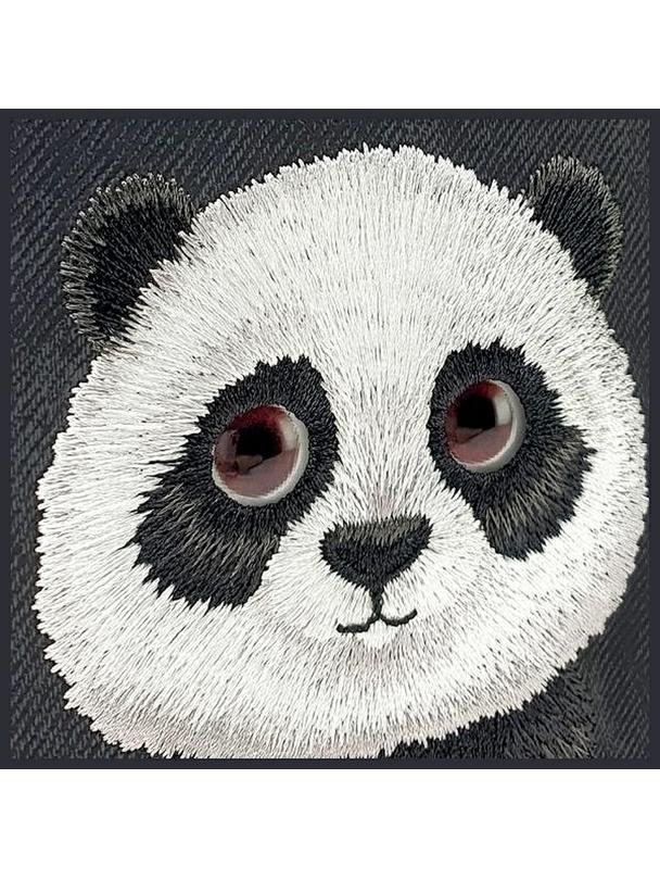 NIMMY futerał BIG EYED PET 2.0 Panda do IPHONE 15 Pro czarny