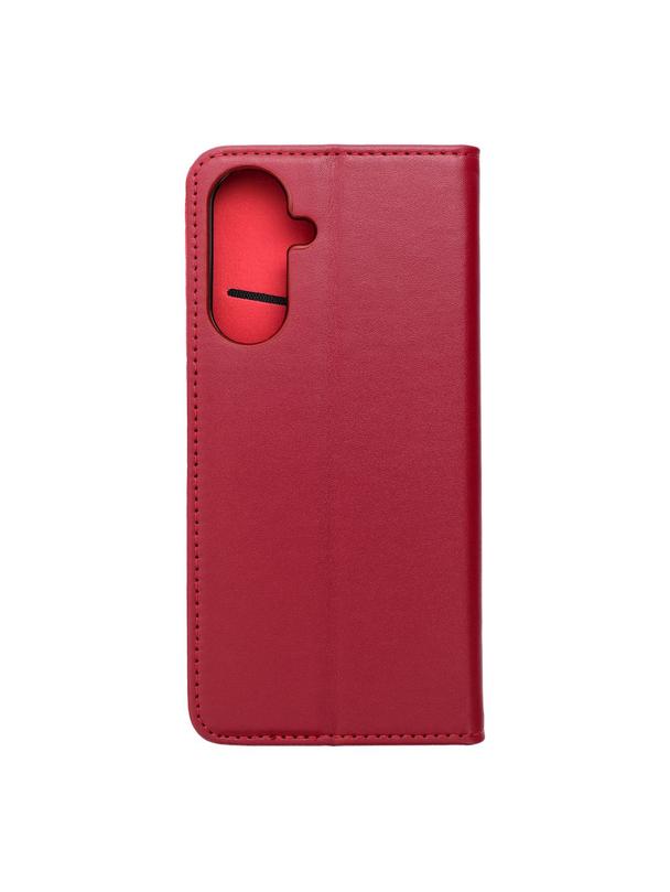 Kabura SMART PRO Book skórzana do SAMSUNG A17 bordowy