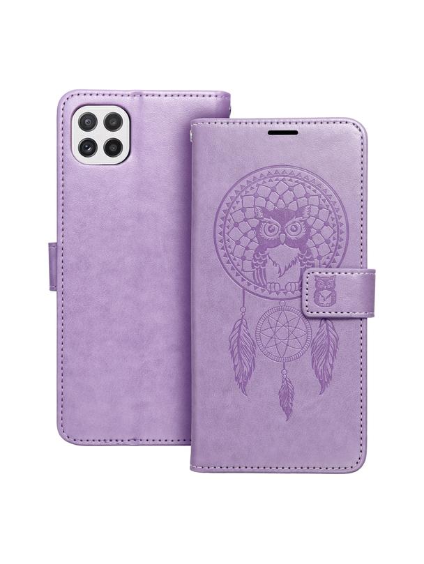 Kabura MEZZO Book do SAMSUNG A22 5G łapacz snów fioletowy