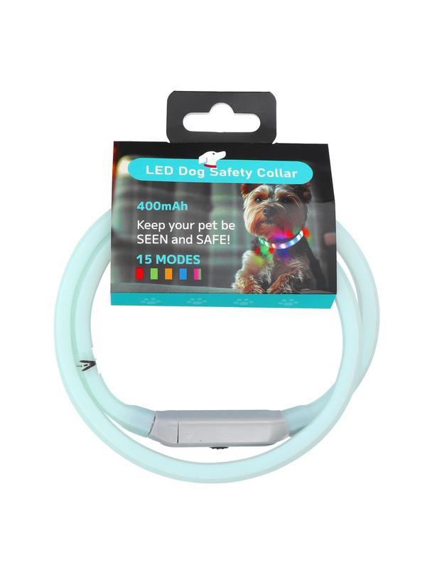 Silikonowa obroża dla zwierząt LED LLFG24034