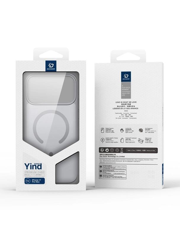 DUX DUCIS futerał YIND compatible with MagSafe do IPHONE 17 PRO MAX szary
