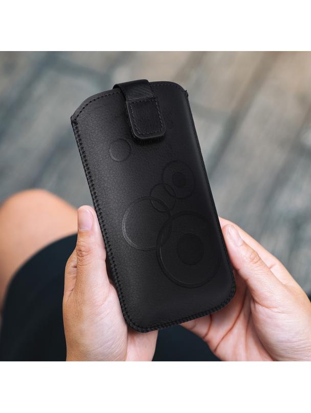 Futerał uniwersalny / wsuwka Deko - do Iphone 5/5S/5SE/5C czarny