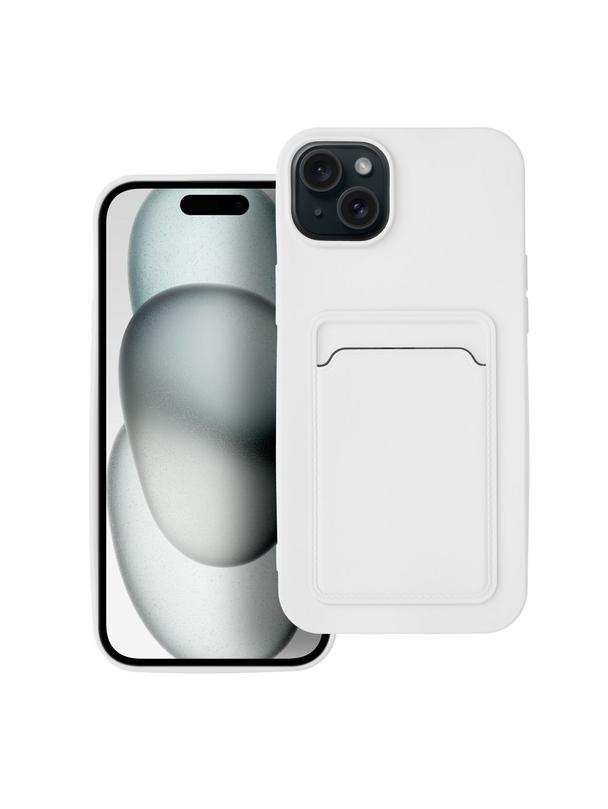 Futerał CARD CASE do IPHONE 15 Plus biały