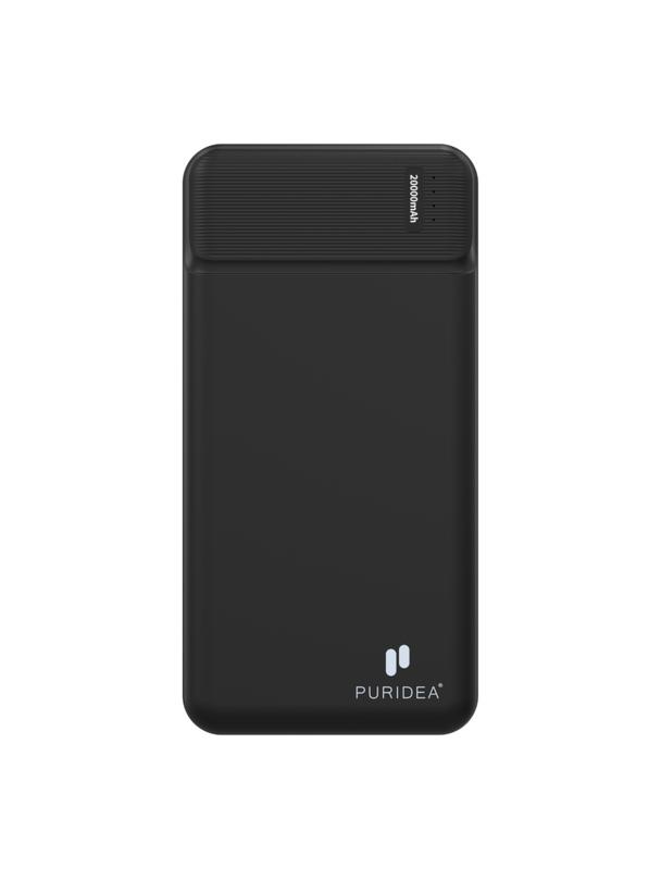 PURIDEA powerbank 20000 mAh PD QC3.0 3A 20W Q7 czarny