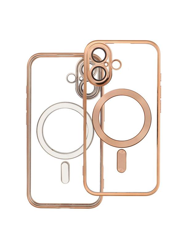 Futerał ELECTRO MAG COVER kompatybilny z MagSafe do IPHONE 16 złoty