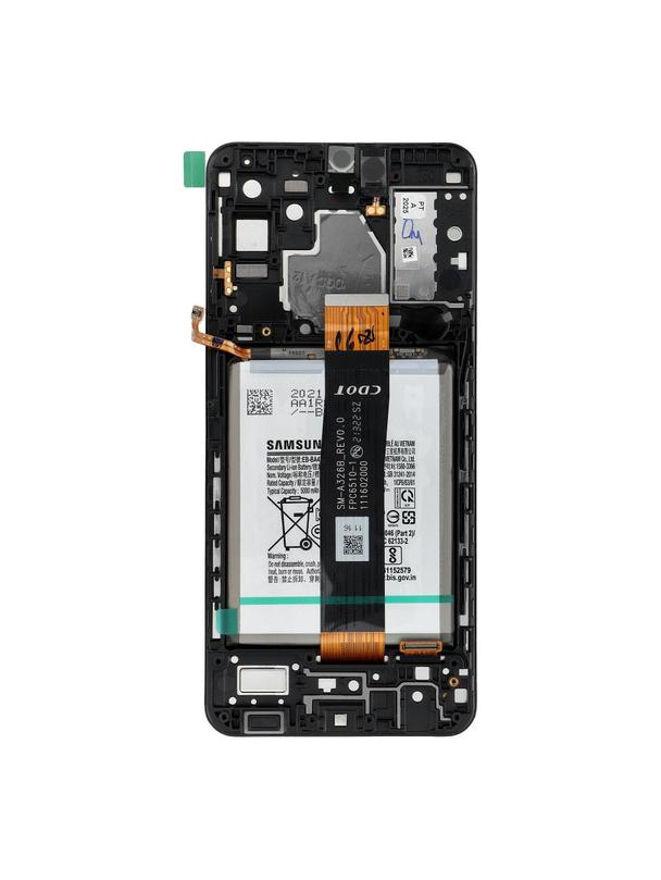 ServicePack Wyświetlacz LCD SAMSUNG A32 5G A326B GH82-25454A z baterią