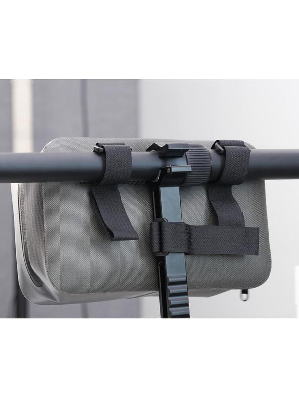 Torba na rower / hulajnogę na kierownicę wodoodporna z zamkiem FSBFB-674 niebieska