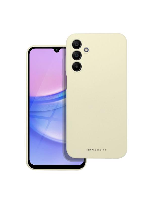 ROAR futerał CLOUD SKIN do SAMSUNG A15 4G / A15 5G Jasnożółty