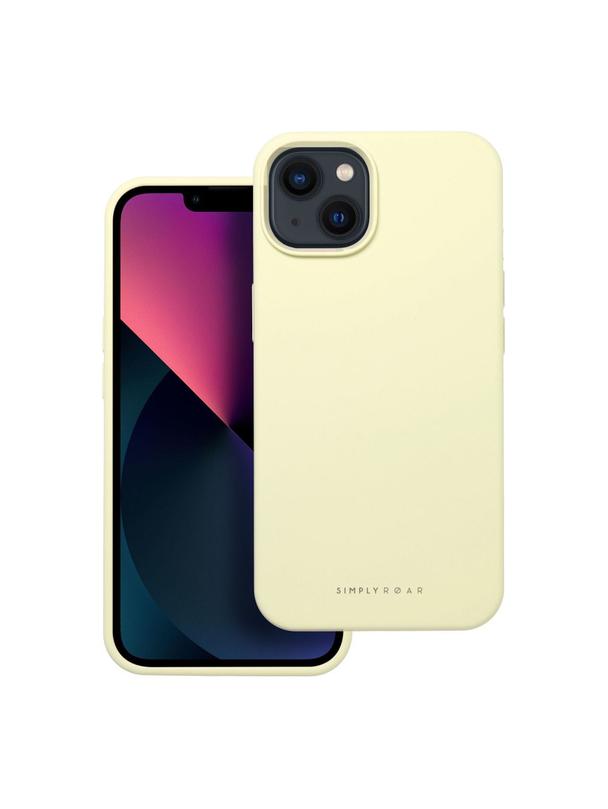 ROAR futerał CLOUD SKIN do IPHONE 13 Jasnożółty