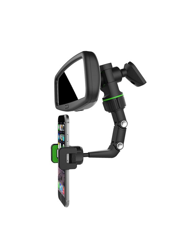 Uchwyt samochodowy na lusterko Typ 2 czarny