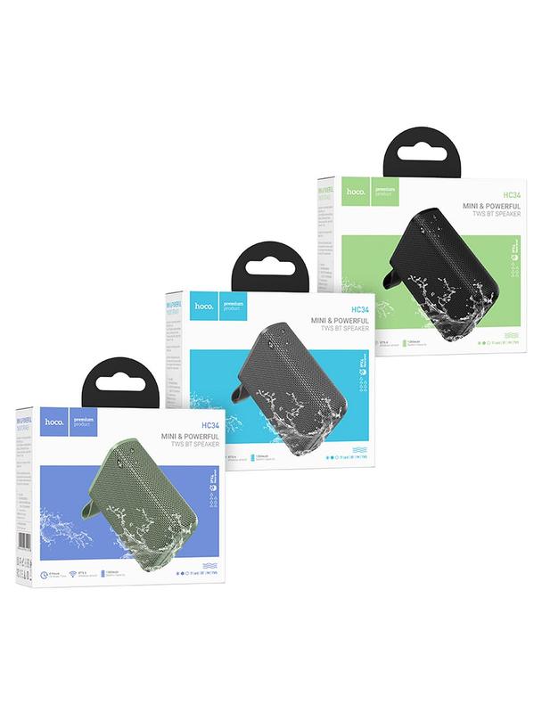 Głośnik bluetooth 5W 4h Hoco HC34 zielony