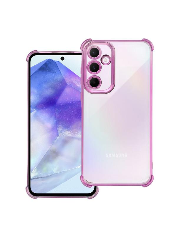 Futerał ANTISHOCK ELECTRO do SAMSUNG A55 purpurowy