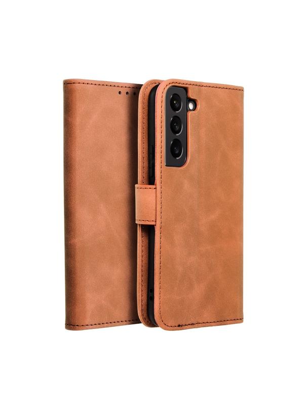 Kabura TENDER Book do SAMSUNG S22 brązowy