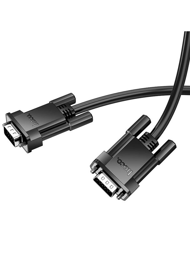 Kabel VGA do VGA Hoco HD 1080p 1 m US11 czarny