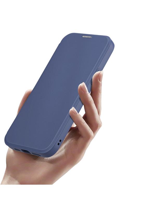 DUX DUCIS kabura SKIN X PRO kompatybilna z MagSafe do IPHONE 15 Plus niebieska