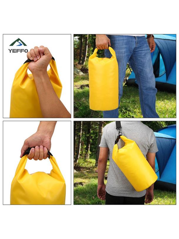 Wodoodporna torba typu Bucket 10L żółta