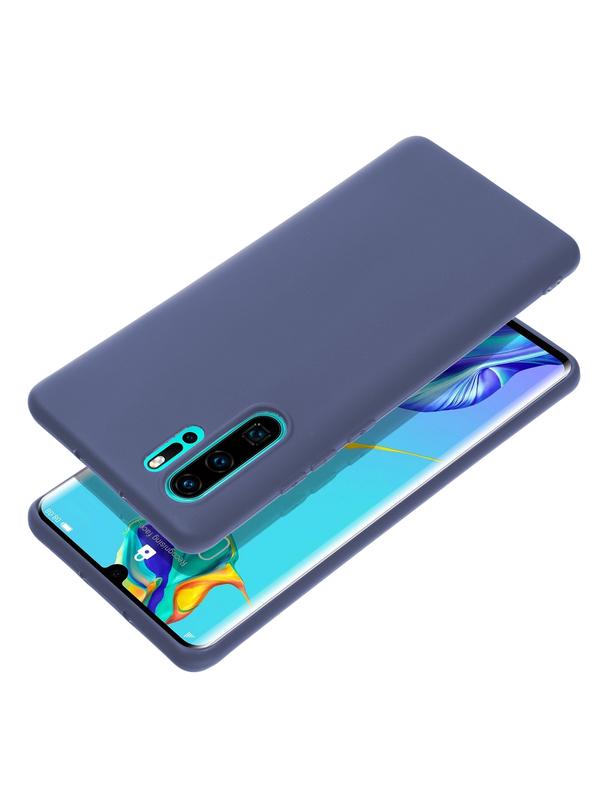 Futerał MATT do HUAWEI P30 Pro niebieski