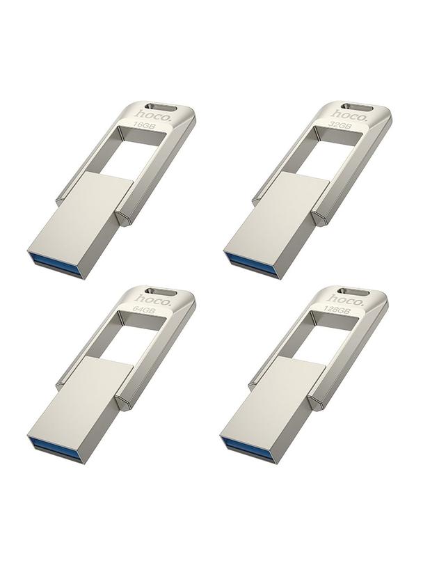Pendrive 32GB USB 3.0 (USB A) Hoco UD16 nikiel