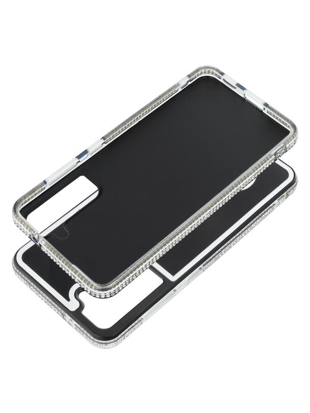 Futerał TEDDY BEAR do SAMSUNG S25 Edge srebrny