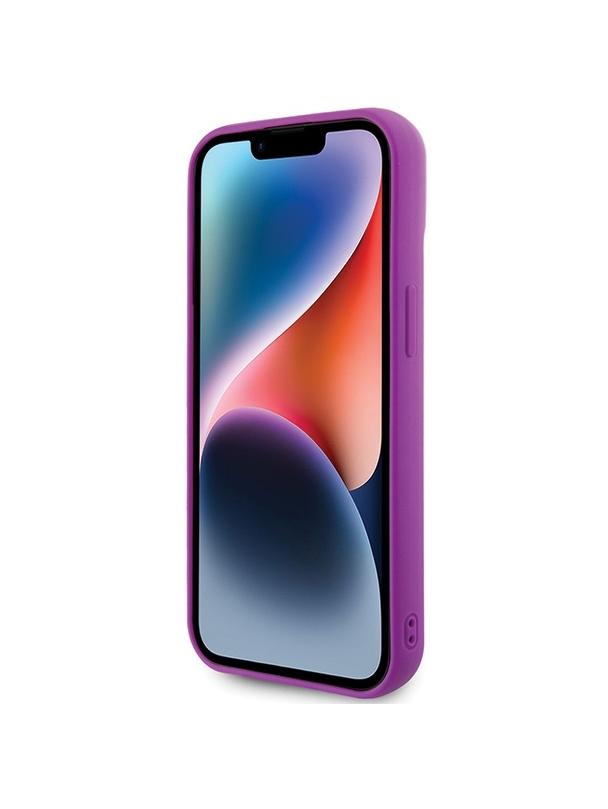 GUESS futerał do IPHONE 13 / 14 / 15 GUHCP15SPMSDGSF (Disco Metal Script) fuksja