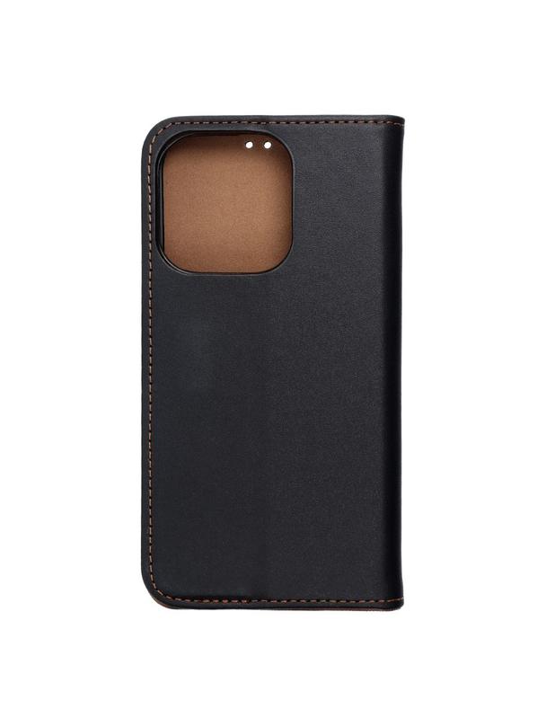 Kabura SMART PRO Book skórzana do IPHONE 15 Pro czarny