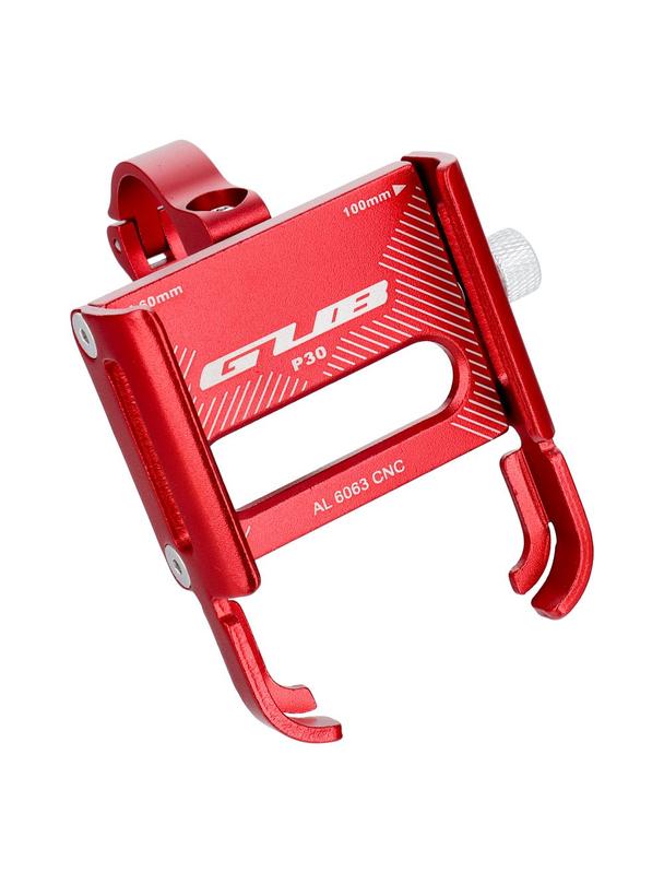 GUB uchwyt rowerowy na kierownicę P30 Aluminium czerwony