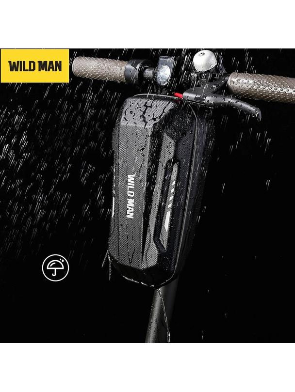 WILDMAN sakwa na kierownicę do hulajnogi wodoodporna 2L GD9 czarna