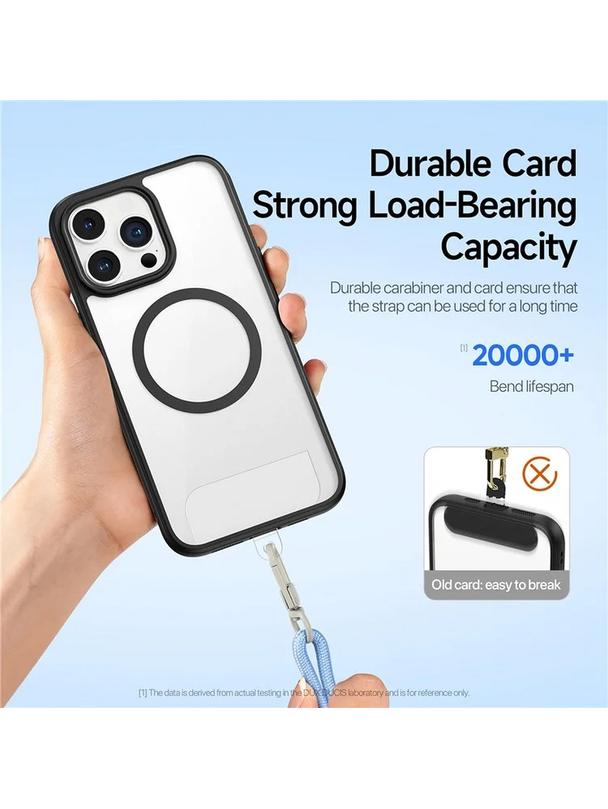 DUX DUCIS Plaz - smycz do telefonu jasno niebieska