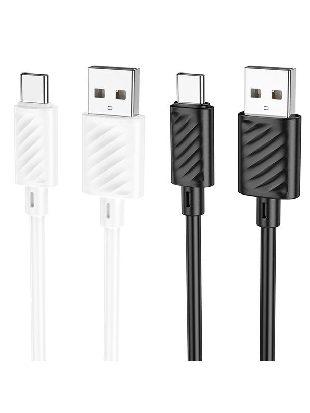 Kabel USB A do USB C Hoco 3A 2 m X88 biały