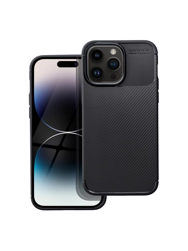 Futerał CARBON PREMIUM do IPHONE 14 Pro Max czarny