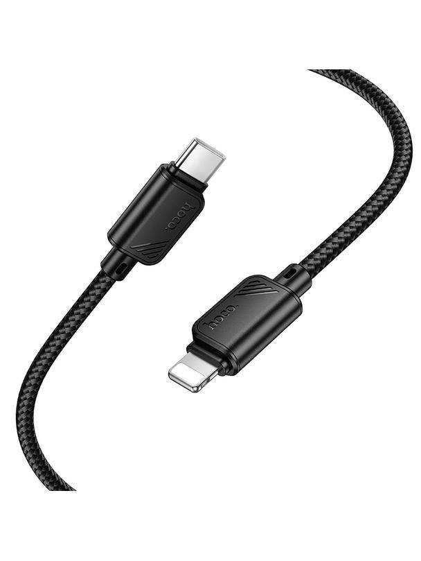 Kabel USB C do Lightning Hoco PD 27W 1 m X113 czarny