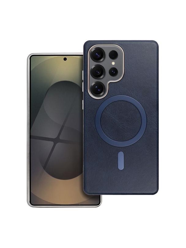 Futerał GENTLEMAN MAG COVER kompatybilny z MagSafe do SAMSUNG A26 granatowy