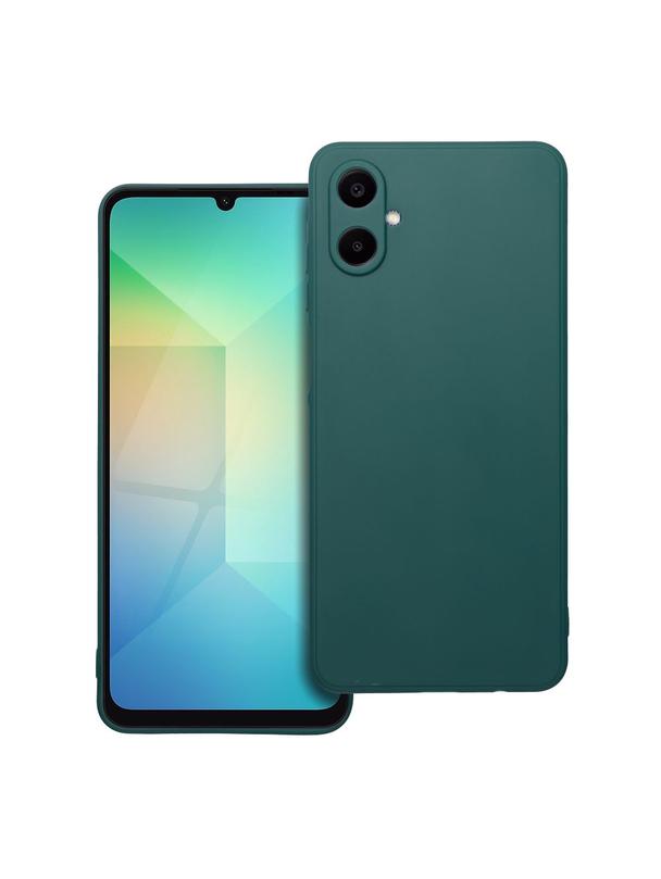 Futerał MATT do SAMSUNG A06 5G ciemnozielony